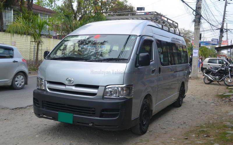 hiace rental in nepal