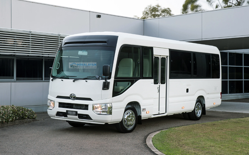 coaster rental in nepal