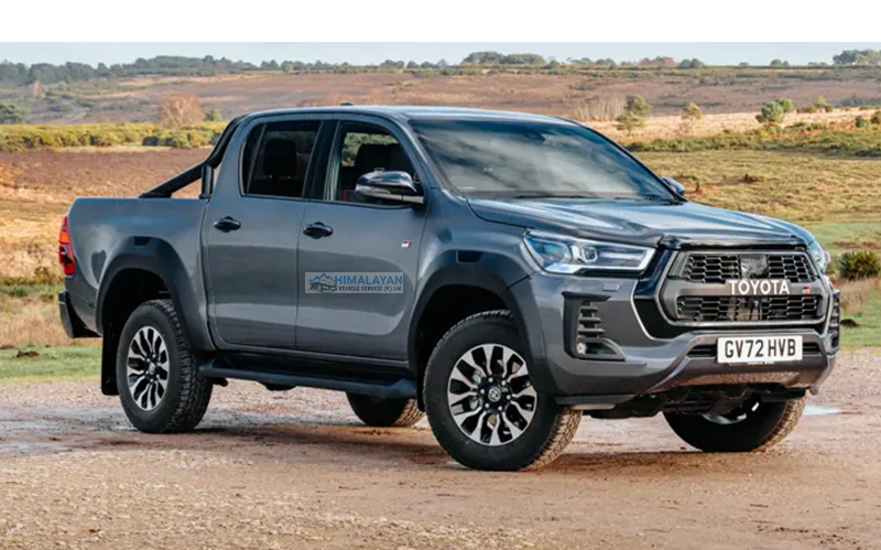 toyota hilux rental service in kathmandu