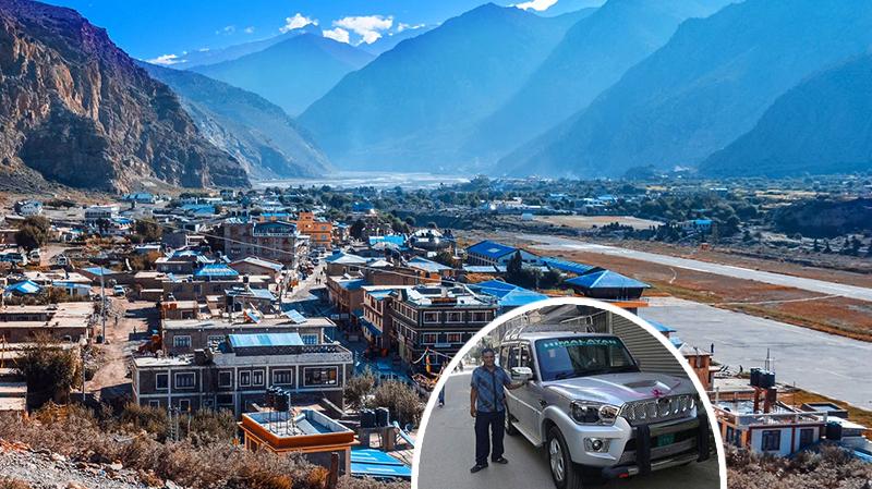 Kathmandu to Jomsom Jeep Drive 