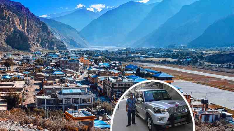 Kathmandu To Jomsom Jeep Drive 